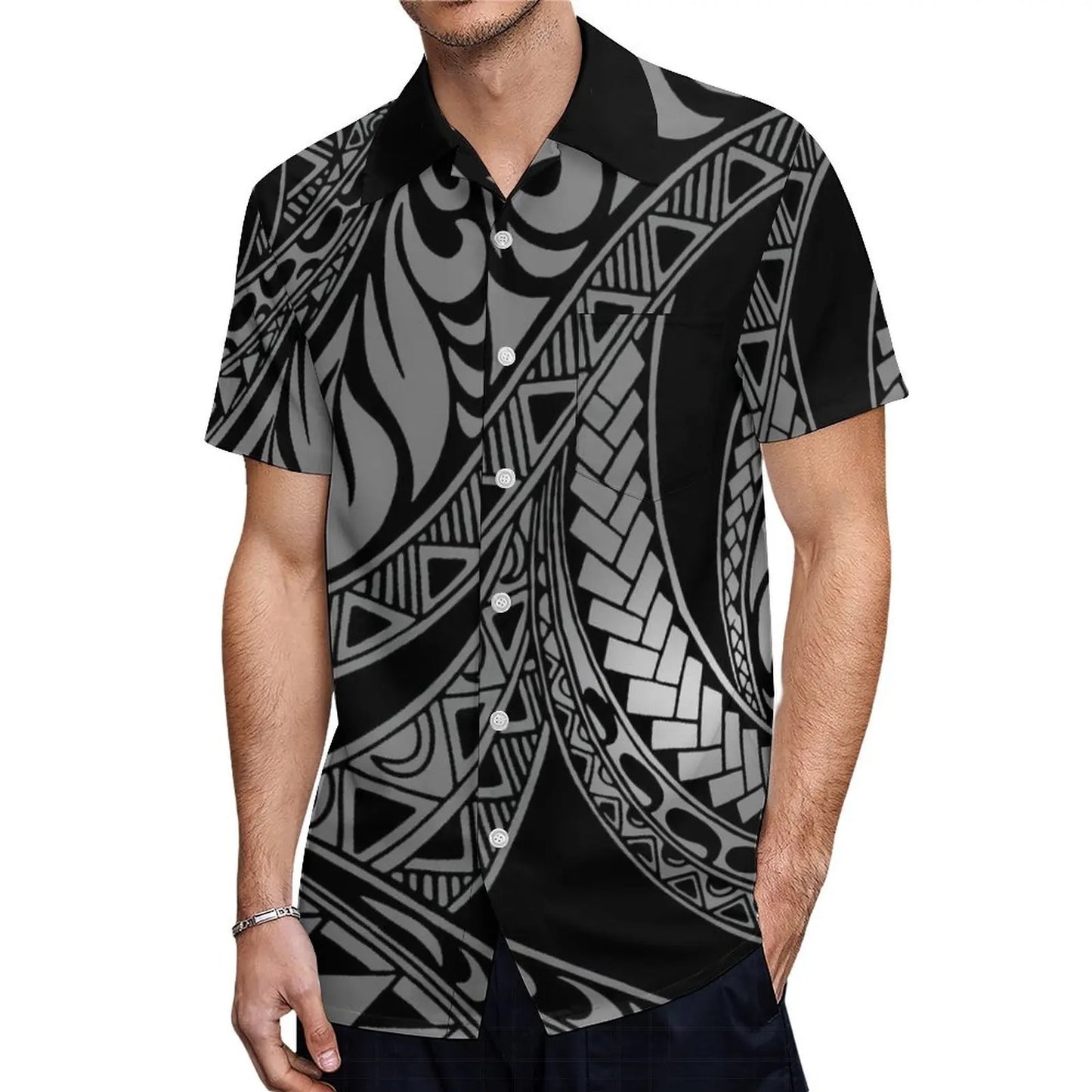 Tiare Scrunchie Split Island Dress and Matching Men's Shirt - Tiare Customs